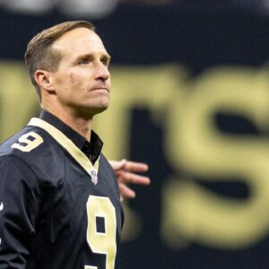 NFL Fans React As Camera Captures Drew Brees’ Grim On Saints Receiving a Beating From Sean Payton’s Broncos