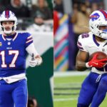 Josh Allen and Ray Davis.