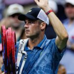 Tommy Paul of the United States after playing against Jannik Sinner of Italy on day eight of the 2024 U.S. Open tennis tournament at the USTA Billie Jean King National Tennis Center.