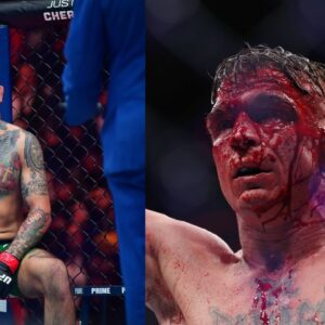 Anthony Hernandez (L) Darren Elkins (R)