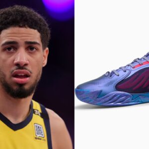 Tyrese Haliburton and his new signature shoe