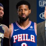 DeMarcus Cousins, Paul George, and Lawrence Frank