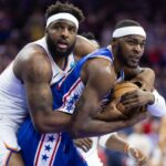 Mitchell Robinson and Paul Reed