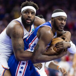 Mitchell Robinson and Paul Reed