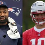 Jerod Mayo and Drake Maye