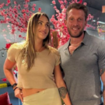 Aryna Sabalenka (L) and Georgios Frangulis (R) are in a relationship and Frangulis broke the news to her about becoming World No.1