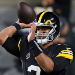 Pittsburgh Steelers quarterback Russell Wilson (3) warms up before the game against the New York Jets at Acrisure Stadium. Mandatory Credit: Charles LeClaire-Imagn Images