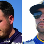 (L-R) Alex Bowman and Chase Elliott