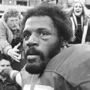Kansas City Chiefs running back Joe Delaney in a 1981 file photo. Delaney died trying to save children from drowning in Louisiana. He and one of the children died during the rescue attempt.