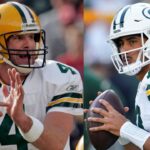 Brett Favre and Jordan Love