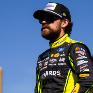 NASCAR Cup Series driver Ryan Blaney during the Championship Race at Phoenix Raceway.