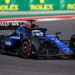 Alexander Albon (23) of Thailand and team Williams Racing during qualifying for the Formula 1 Pirelli United States Grand Prix on October 19, 2024 at the Circuit of The Americas