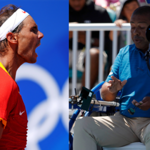 Rafael Nadal and Carlos Bernardes