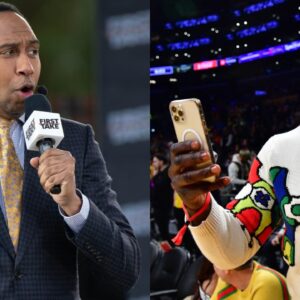 Stephen A. Smith (L) and Shannon Sharpe (R)