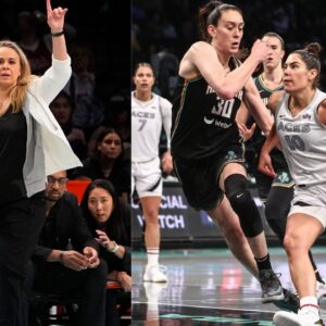 Kelsey Plum Gets “One of the Greatest Competitors” Tag from HC Becky Hammon After Aces Win Game 3 vs Liberty