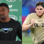 DJ Reed (L) and Zach Frazier (R) will be inactive during Jets - Steelers