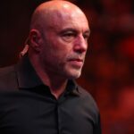 UFC announcer Joe Rogan during UFC 300 at T-Mobile Arena.
