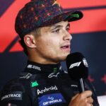 Lando Norris of McLaren at the Mexico City GP Press Conference