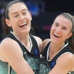Breanna Stewart and Sabrina Ionescu