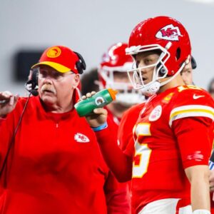 Andy Reid and Patrick Mahomes.