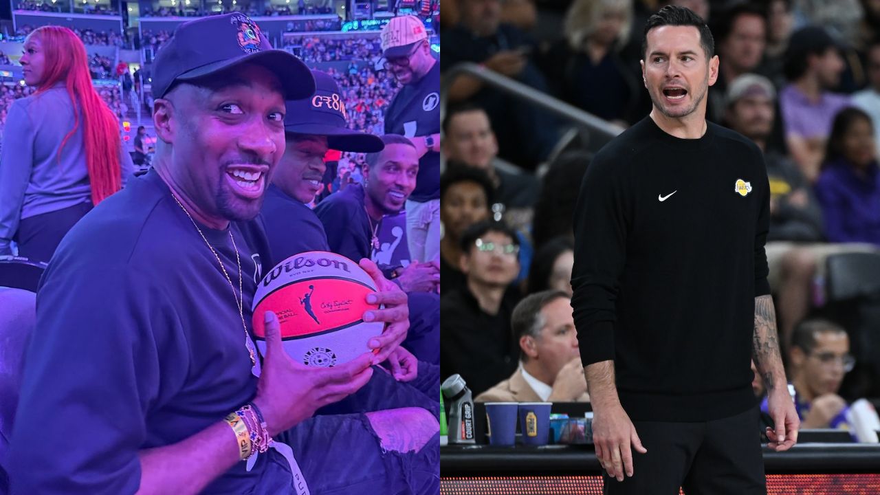 Gilbert Arenas (L) and JJ Redick (R)