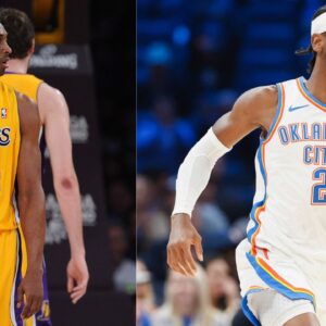 Kobe Bryant (L) and Shai Gilgeous-Alexander (R)