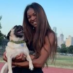 Gabby Thomas Celebrates a Special Day With Her Beloved Furry Friend, Rico