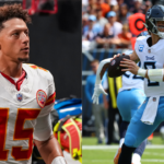 Patrick Mahomes and Will Levis