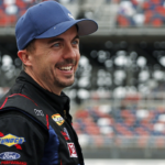 Arca Series driver Frankie Muniz (30) before the ARCA Series General Tire 200 at Talladega Superspeedway.
