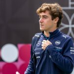 Franco Colapinto, racing for the Williams Racing team