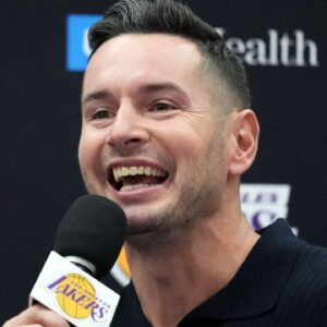 Lakers head coach JJ Redick