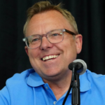 Leigh Diffey during US Olympic Team Trials press conference at Hayward Field.