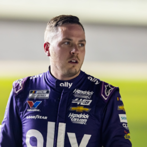 NASCAR Cup Series driver Alex Bowman (48) during qualifying for the Daytona 500 at Daytona International Speedway. Mandatory Credit: Mark J. Rebilas-Imagn Images