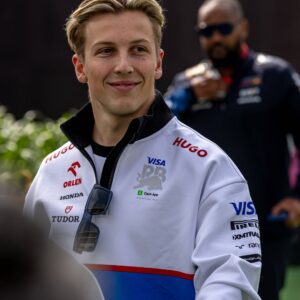 Liam Lawson, racing for the Racing Bulls team during the 2024 Formula 1 Mexico City Grand Prix at the Autodromo Hermanos Rodriguez in Mexico City, Mexico