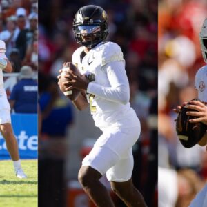 Quinn Ewers, Shedeur Sanders and Arch Manning