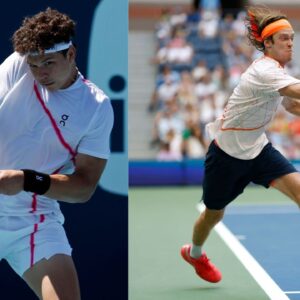 Andrey Rublev's Smiling Reaction to Ben Shelton's Goofy Act at Swiss Indoors Goes Viral