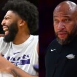 LeBron James, Anthony Davis, and Darvin Ham