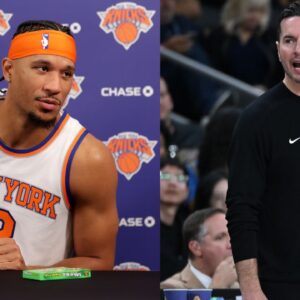 Josh Hart (L) and JJ Redick (R)