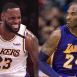 LeBron James and Kobe Bryant