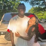 Travis Hunter (L) and Leanna Lenee (R)