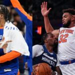 Jalen Brunson Raves About Karl-Anthony Towns' Gravity Even Without the Ball