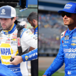 Chase Elliott and Kyle Larson.