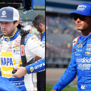 Chase Elliott and Kyle Larson.