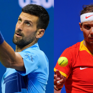 Novak Djokovic and Rafael Nadal