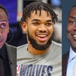 Stephen A. Smith, Karl-Anthony Towns, Shannon Sharpe
