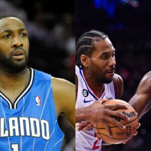 Gilbert Arenas, Kawhi Leonard and Joel Embiid