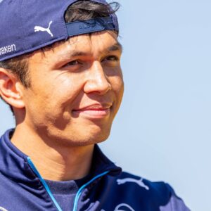 Alexander Albon (23) of Thailand and team Williams Racing during the drivers™ parade before the Formula 1 Pirelli United States Grand Prix