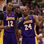 Dwight Howard and Kobe Bryant in 2012