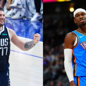 Luka Doncic and Shai Gilgeous-Alexander