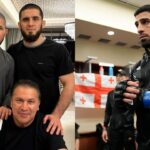 Javier Mendez (L) and Ilia Topuria (R)